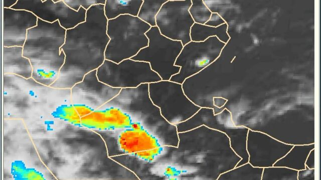 الليلة: أمطار رعدية بهذه المناطق