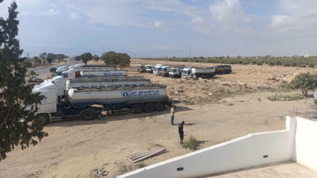 الجامعة العامة للنفط : نجاح إضراب عمال نقل المحروقات في الصخيرة بنسبة 100 %
