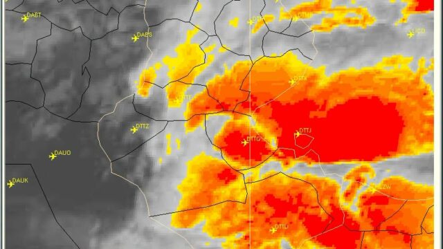 اليوم: أمطار رعدية ..غزيرة والحرارة في إنخفاض
