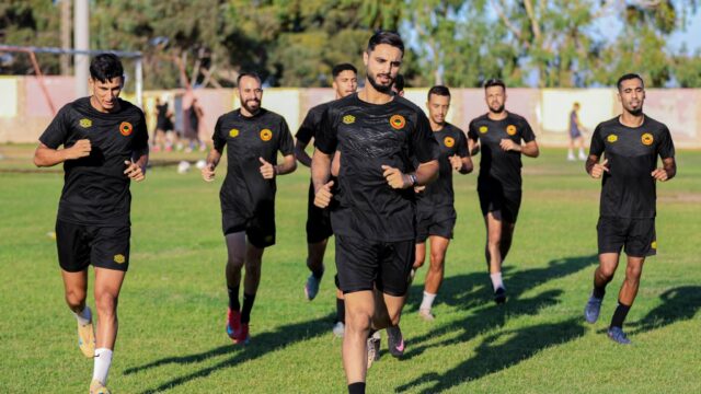 قبل التحول إلى السينغال :الترجي الجرجيسي يتدرب في حديقة الإفريقي