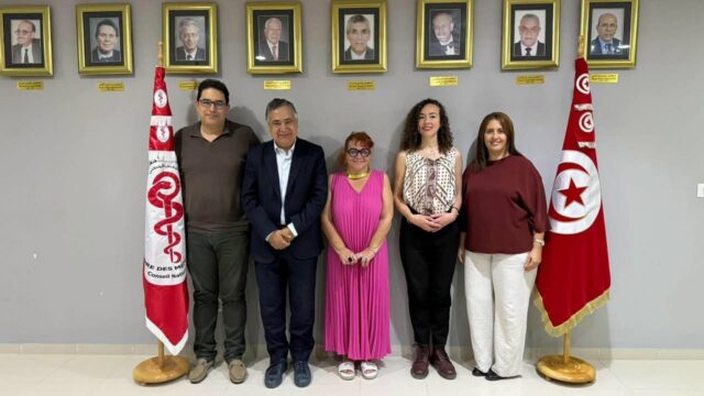 المجلس الوطني لعمادة الأطباء يستقبل جمعية الأطباء التونسيين بألمانيا