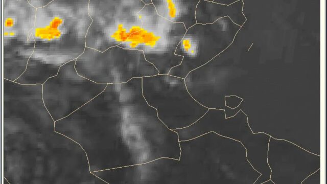 الليلة: خلايا رعدية مصحوبة بأمطار