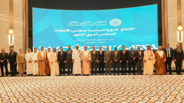 بمشاركة تونس : الدورة السادسة لمجلس أعضاء المجلس الدولي للتمور بمسقط يبحث آفاق تطوير القطاع وتعزيز التعاون