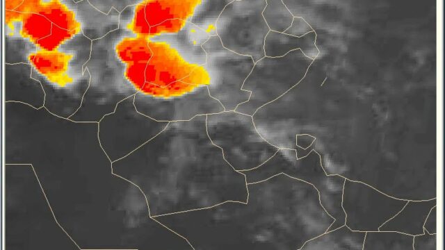 ليلا:خلايا رعدية وأمطار